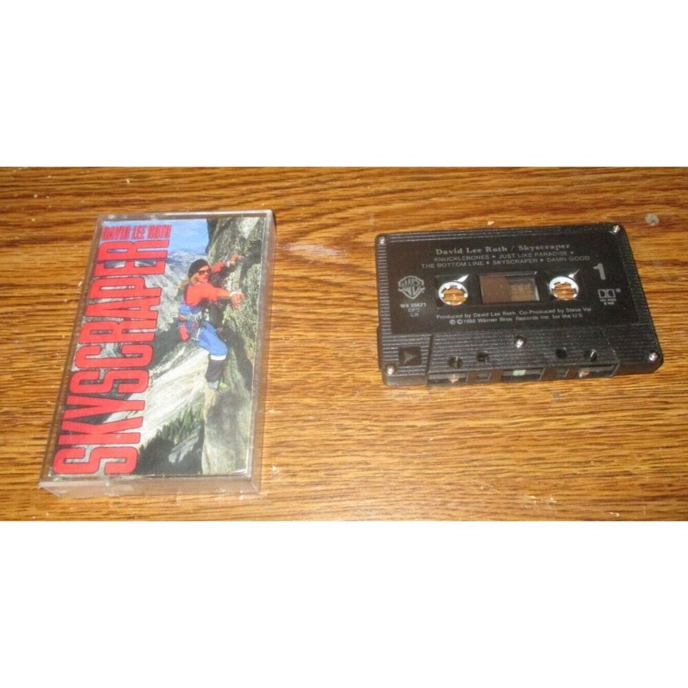 David lee Roth - Skyscraper on cassette (Warner Bros., 1988)